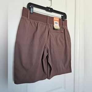 NWT Womens Reel Legends Brown Shorts 9 in Inseam Size S Or XL